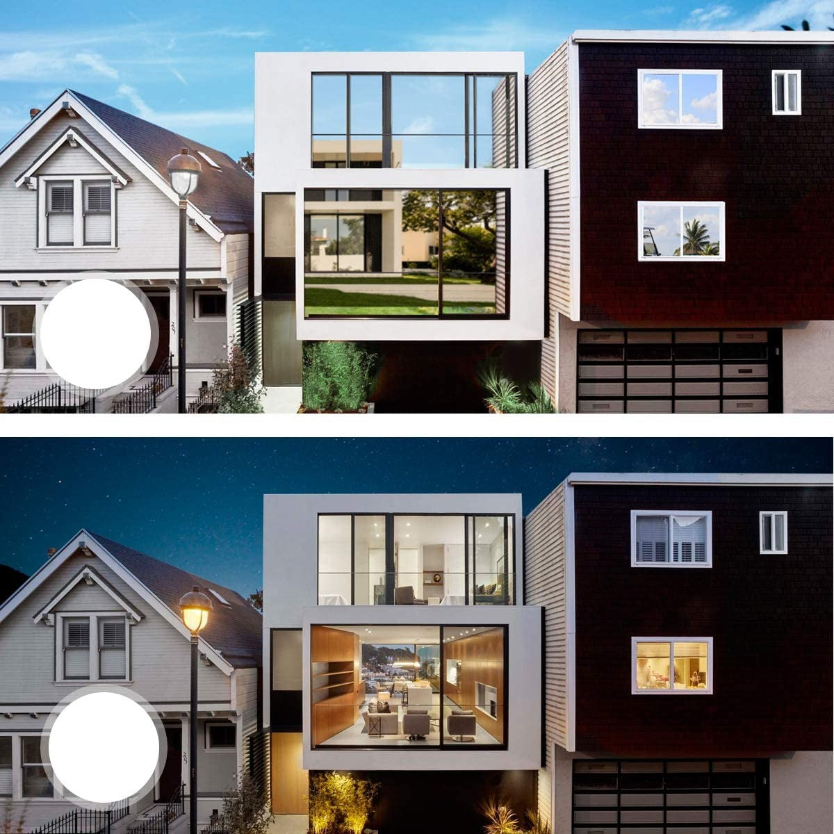 Solar reflective window film for daytime privacy, perfect for energy saving and UV protection