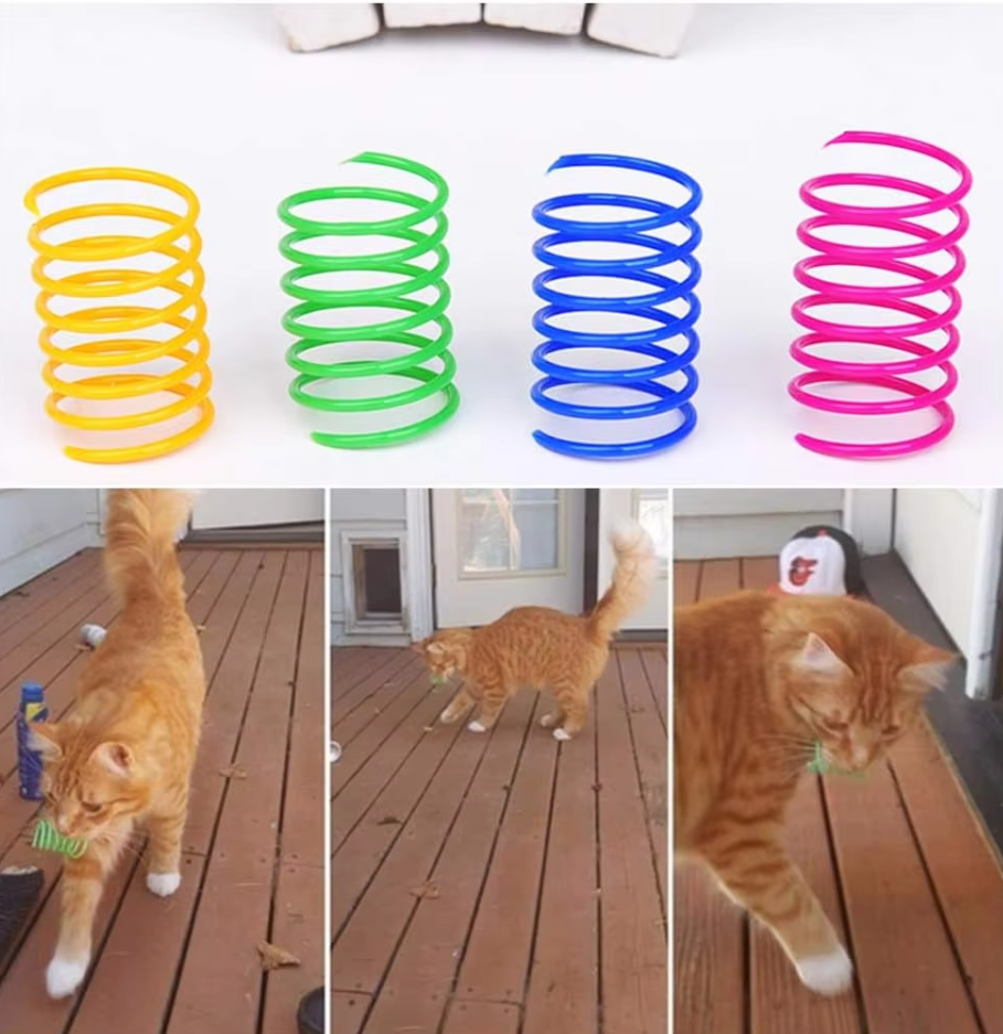 Vibrant feather cat toy 12-pack for interactive play, stimulating kittens & adult cats. Durable fun.