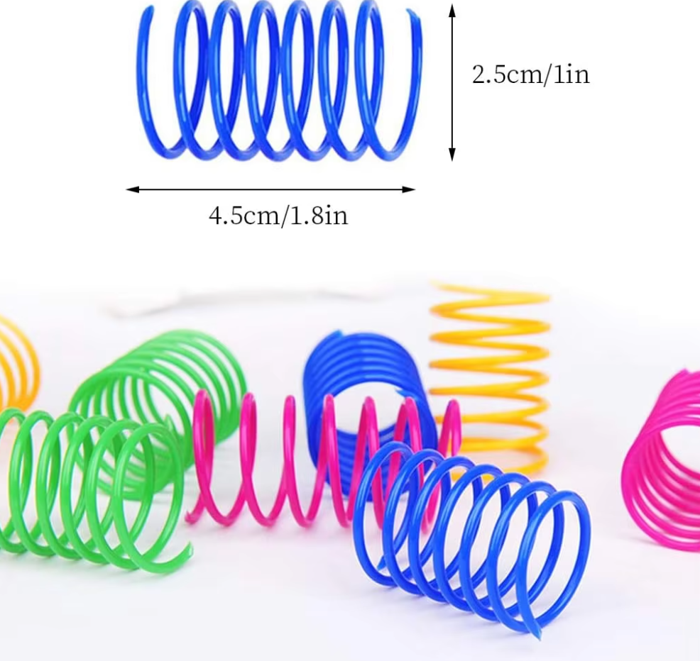 Colorful interactive feather cat toys (12 pcs) to encourage active play & mental stimulation for cats.