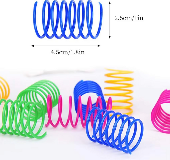 Colorful interactive feather cat toys (12 pcs) to encourage active play & mental stimulation for cats.
