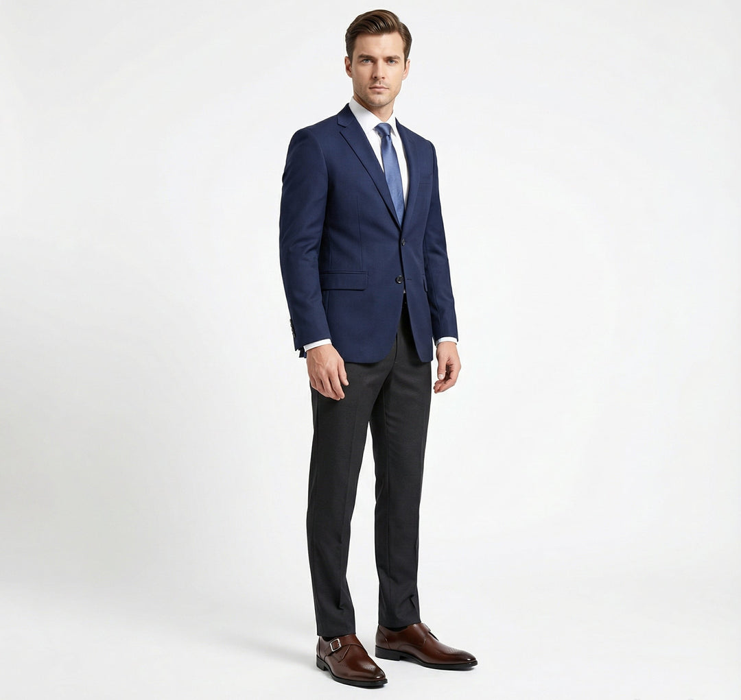 Stylish Italian formal loafers for men, black leather, distinguished elegant footwear.
