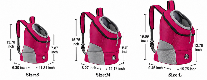 Pet Carrier Backpack for Dogs & Cats