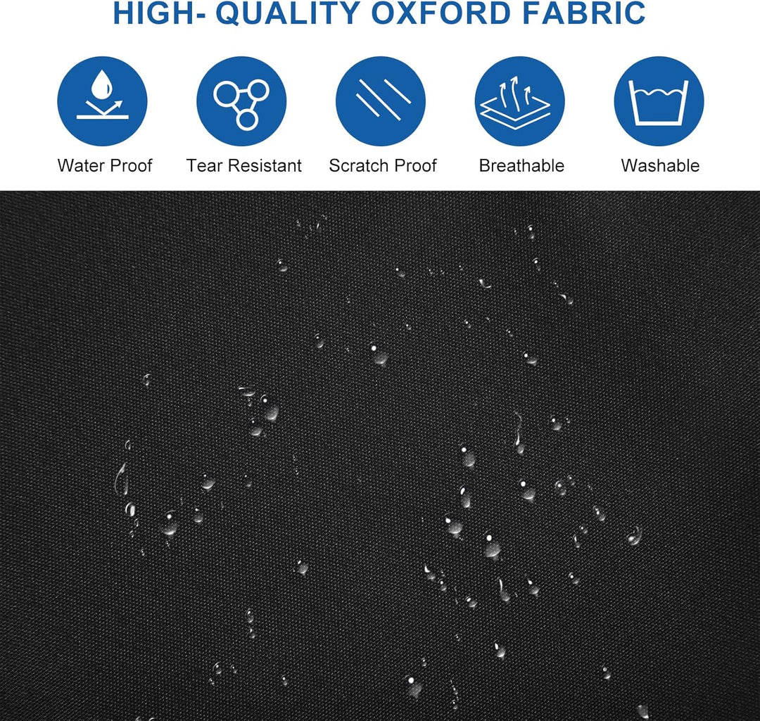 Durable waterproof suit cover with gusset for wrinkle-free travel. Protects apparel from dust & moisture.