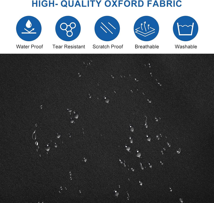 Durable waterproof suit cover with gusset for wrinkle-free travel. Protects apparel from dust & moisture.