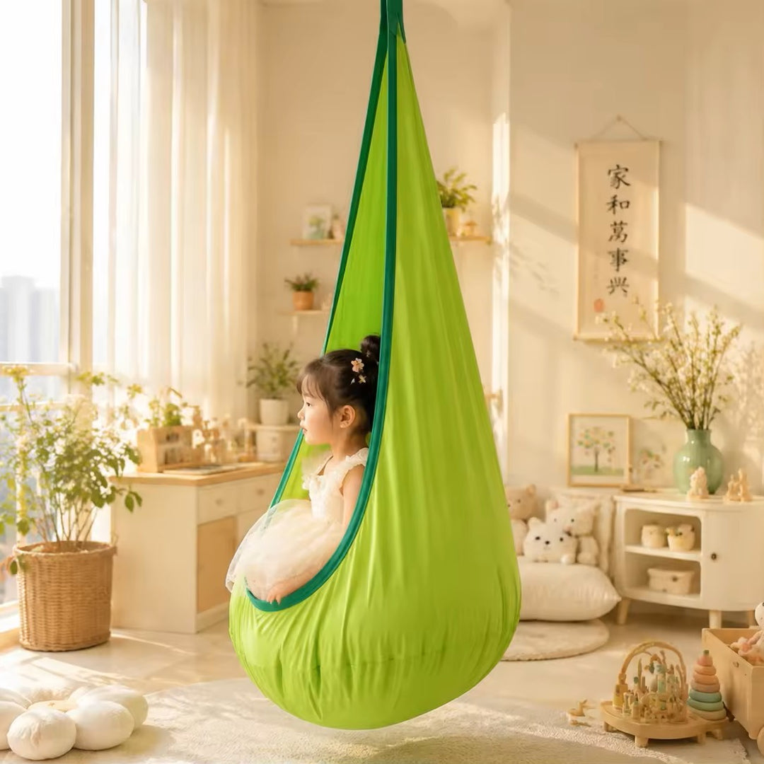 Kids' Indoor Sensory Swing Hammock for Calming & Play
