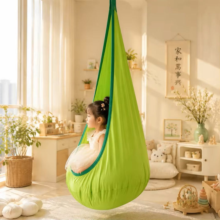 Kids' Indoor Sensory Swing Hammock for Calming & Play
