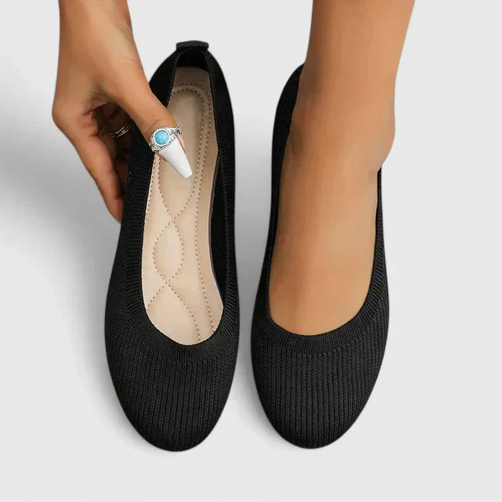 Comfortable Mhyraene women's health shoes with soft material, designed for orthopaedic pain relief & daily support.