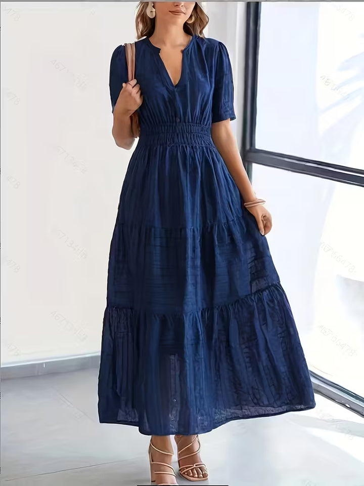 Women's Boho Breeze Midi Summer Dress