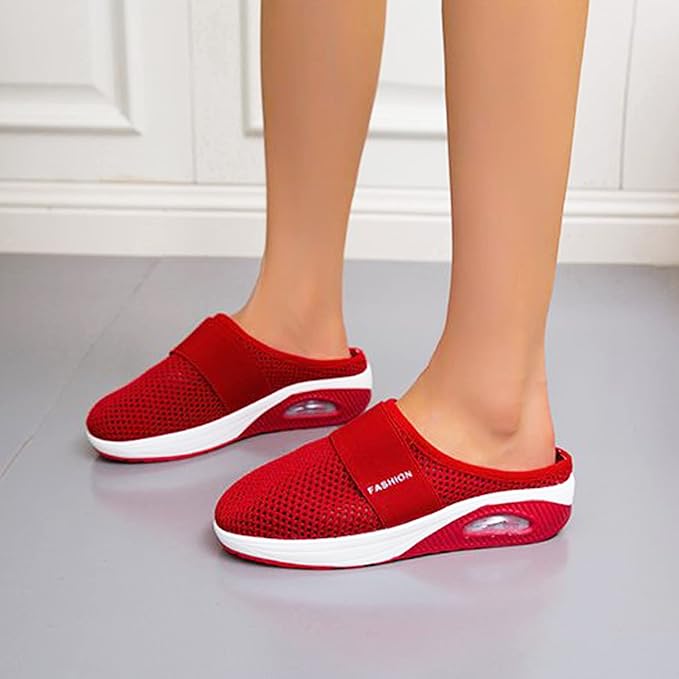Comfortable women's orthopedic slip-on footwear, ideal for pain relief & casual wear.
