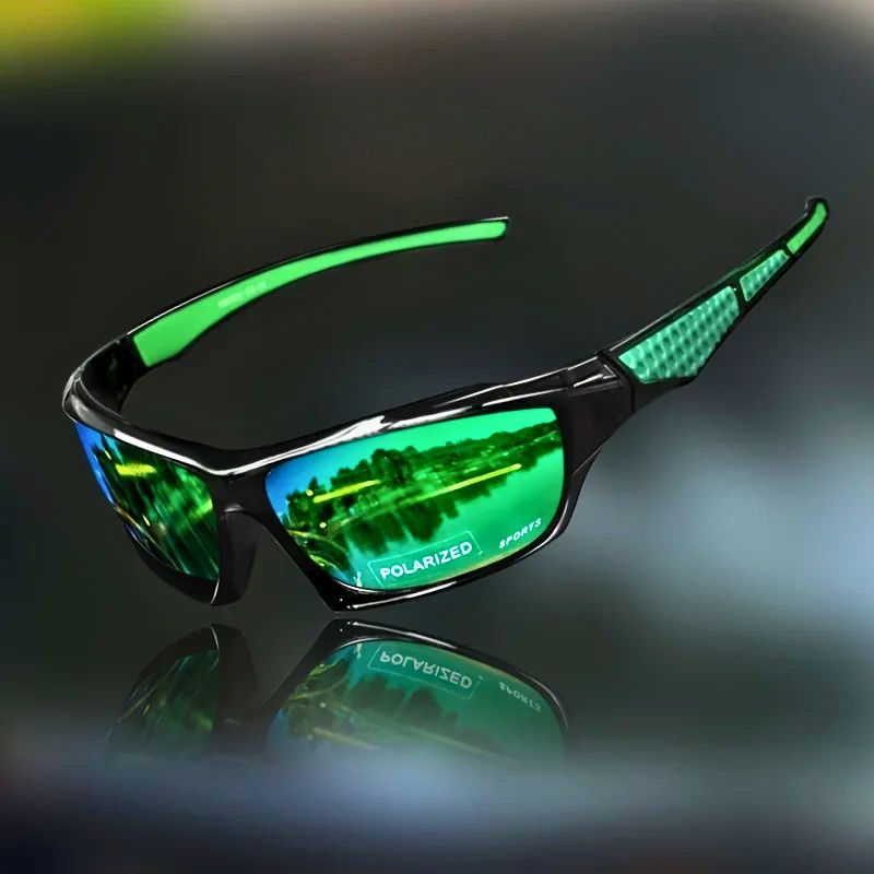 Durable unisex polarized shield sunglasses designed for sun protection and optimal outdoor clarity.