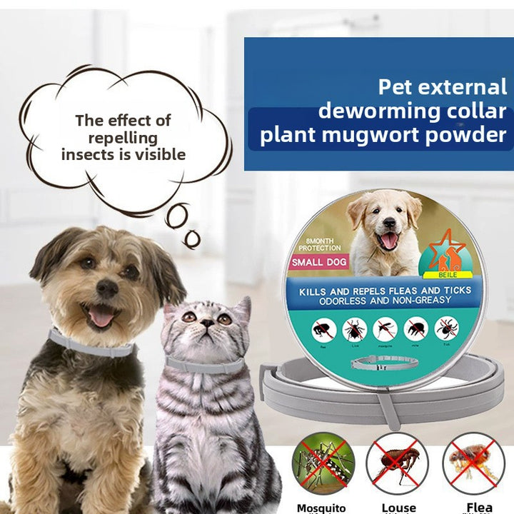 Pet Anti-Flea & Tick Collar for Dogs and Cats