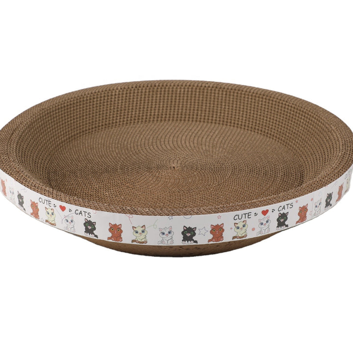 Pet's Cardboard Cat Scratcher Lounge & Rest Bed