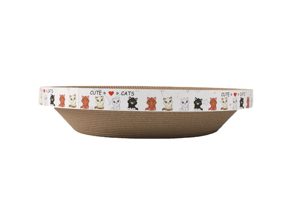 Pet's Cardboard Cat Scratcher Lounge & Rest Bed