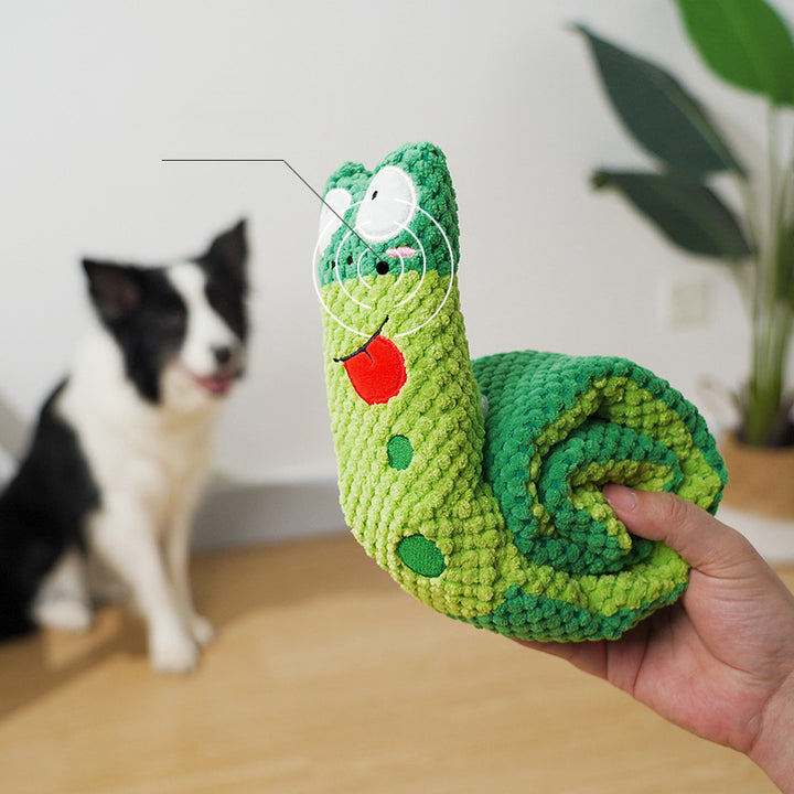 Dog's SnuffleSnake Interactive Puzzle Toy for Mental Stimulation