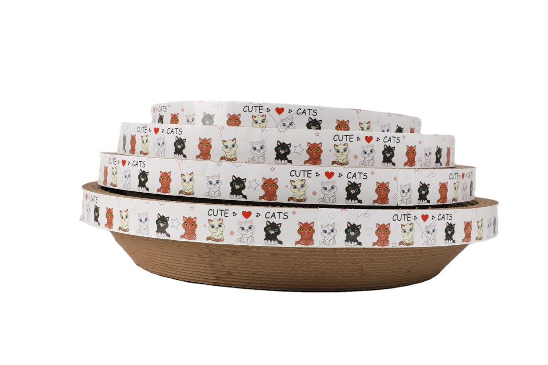 Pet's Cardboard Cat Scratcher Lounge & Rest Bed