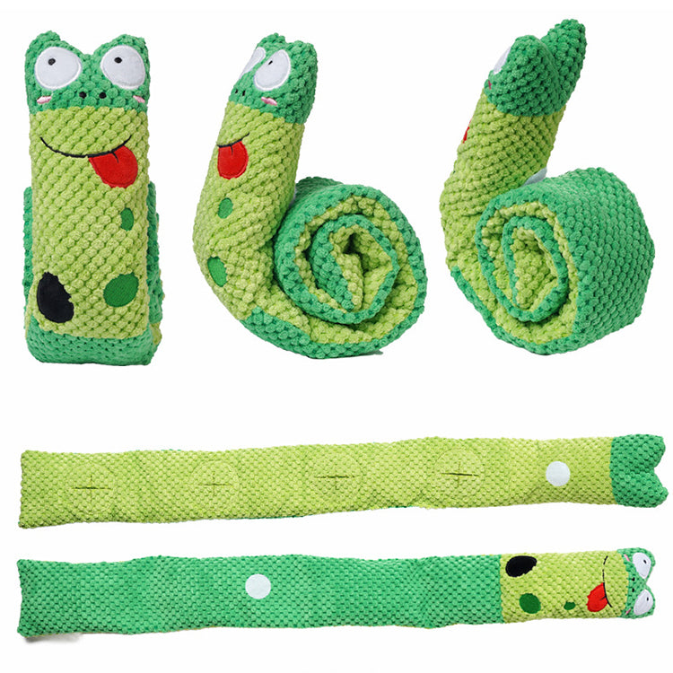 Dog's SnuffleSnake Interactive Puzzle Toy for Mental Stimulation