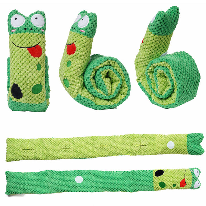 Dog's SnuffleSnake Interactive Puzzle Toy for Mental Stimulation