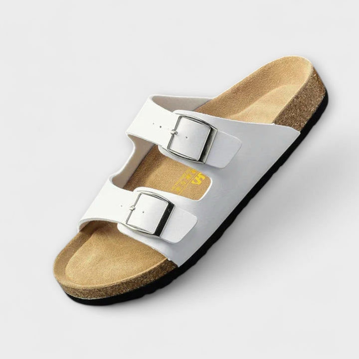 Stylish women's casual sandals with arch support for comfortable everyday wear.