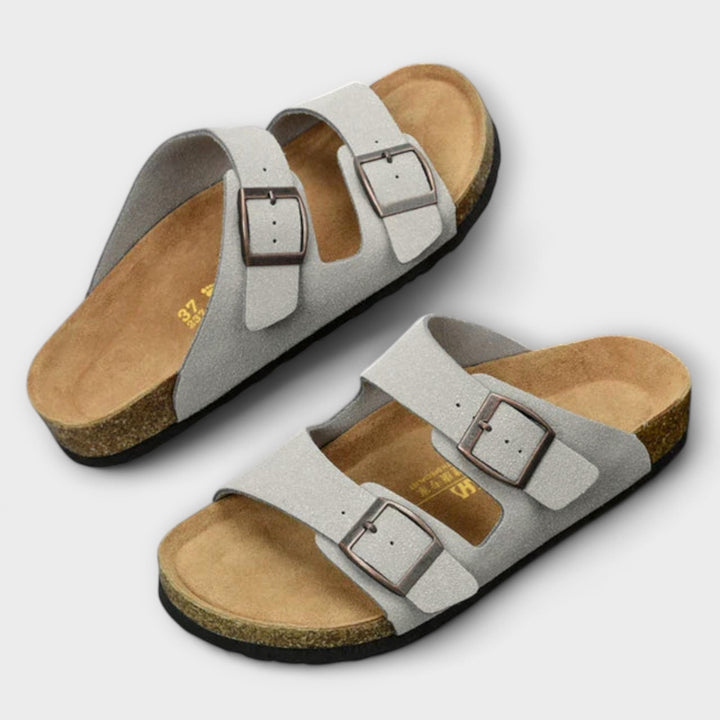Durable, breathable women's orthopedic sandals, perfect for casual summer comfort & arch support.