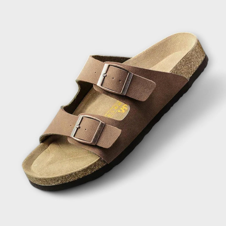 Adjustable women's comfort sandals, ideal for arch support & everyday summer footwear.