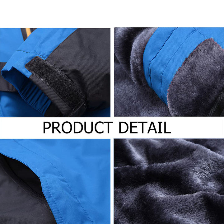 Men's Waterproof Outdoor Winter Jacket with Hood