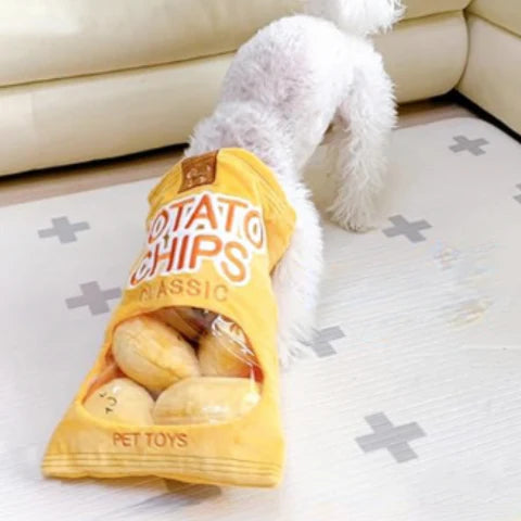 Dog SniffleChips Interactive Chew Toy for Dental Health & Mental Stimulation