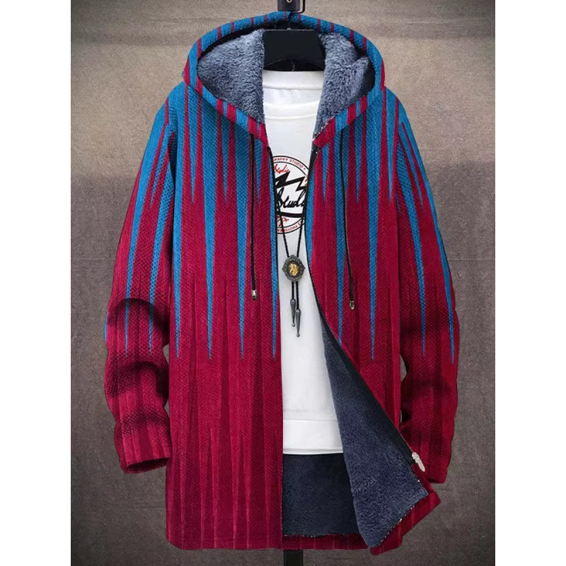 Women's Art-Inspired Hooded Jacket for Creative Style