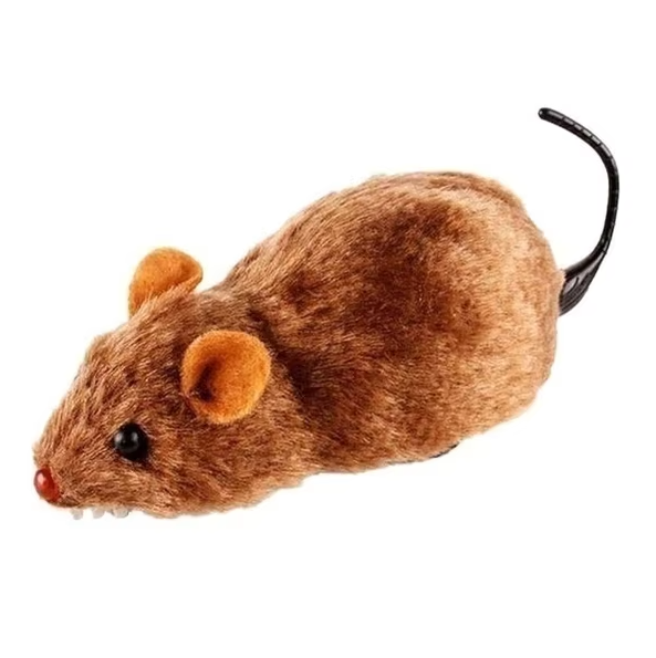 Engaging electric cat toy with a moving mouse, perfect for interactive pet play & stimulating your cat's natural hunting instincts.