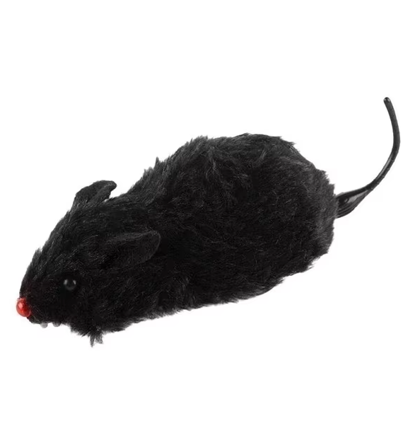 Automatic electric cat mouse toy, ideal for feline enrichment and interactive play, encouraging activity & mental stimulation.