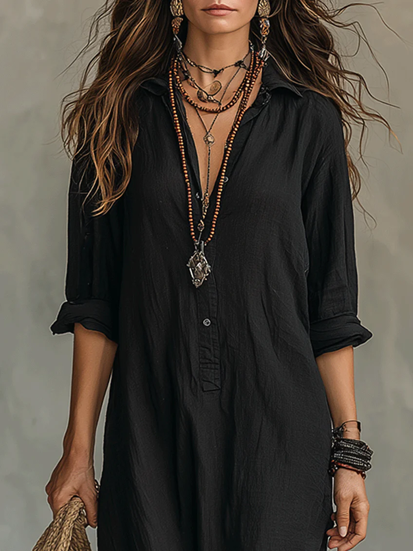 Women's versatile maxi dress, flattering fit for casual or elegant events. Comfortable long summer dress.