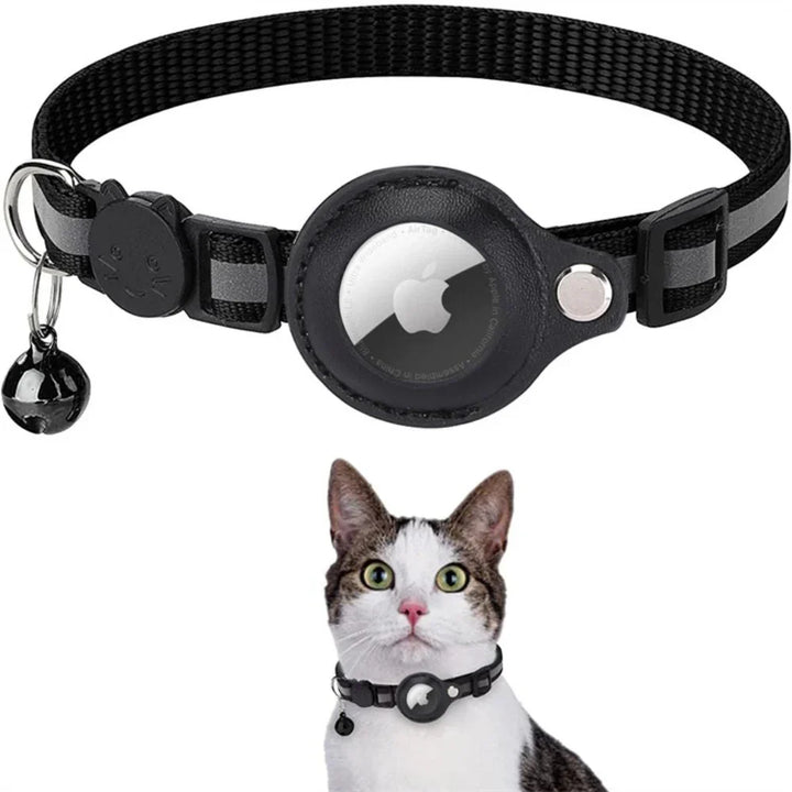 Feline safety collar with bell and quick-release clip, essential pet accessory for your cat.