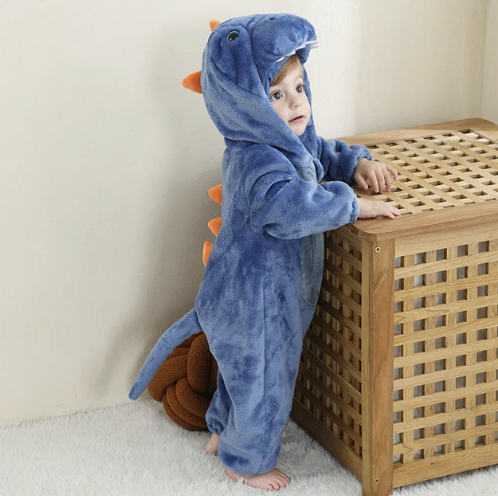 Cute giraffe toddler animal onesie. Soft cotton blend, perfect for play, sleep or costume.