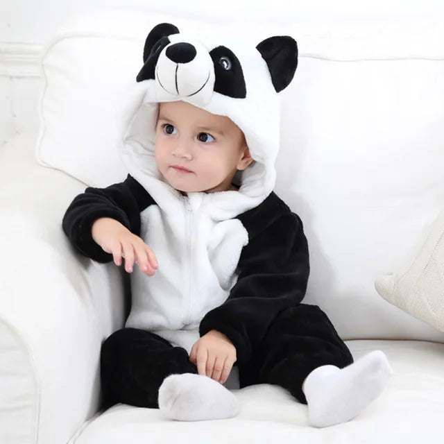 Cute tiger animal onesie. Unisex baby romper for toddlers. Perfect newborn outfit & costume.