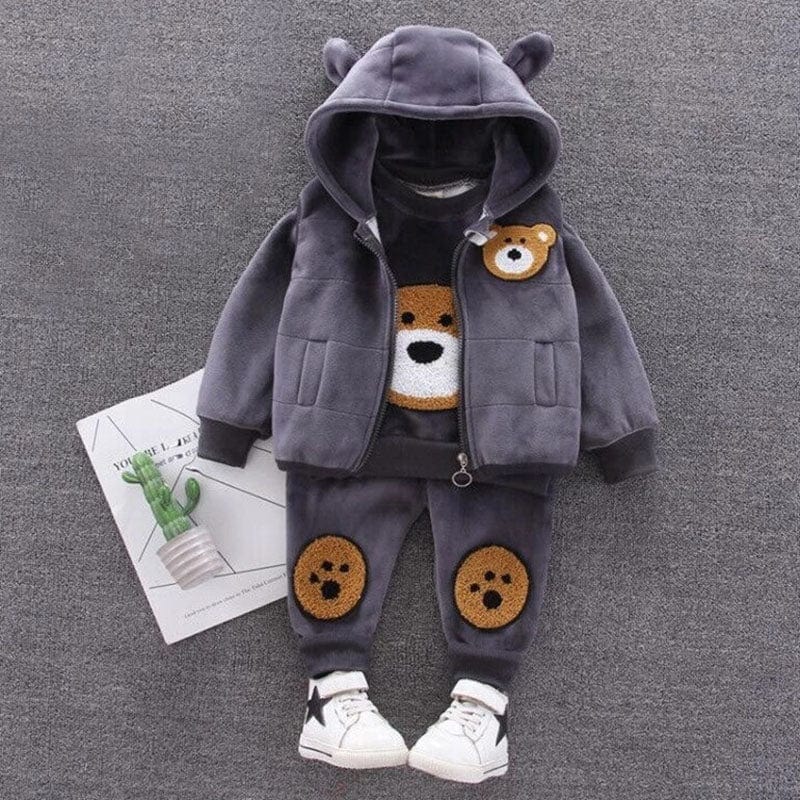 Premium kids' bear outfit set. Soft, cozy infant & toddler clothing. Cute & stylish for all children.