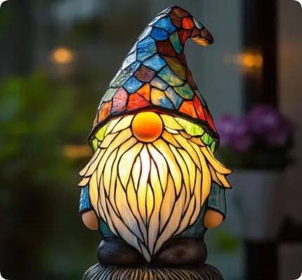 Stylish dog-themed mosaic lamp, a decorative table lamp offering a warm, inviting ambiance.
