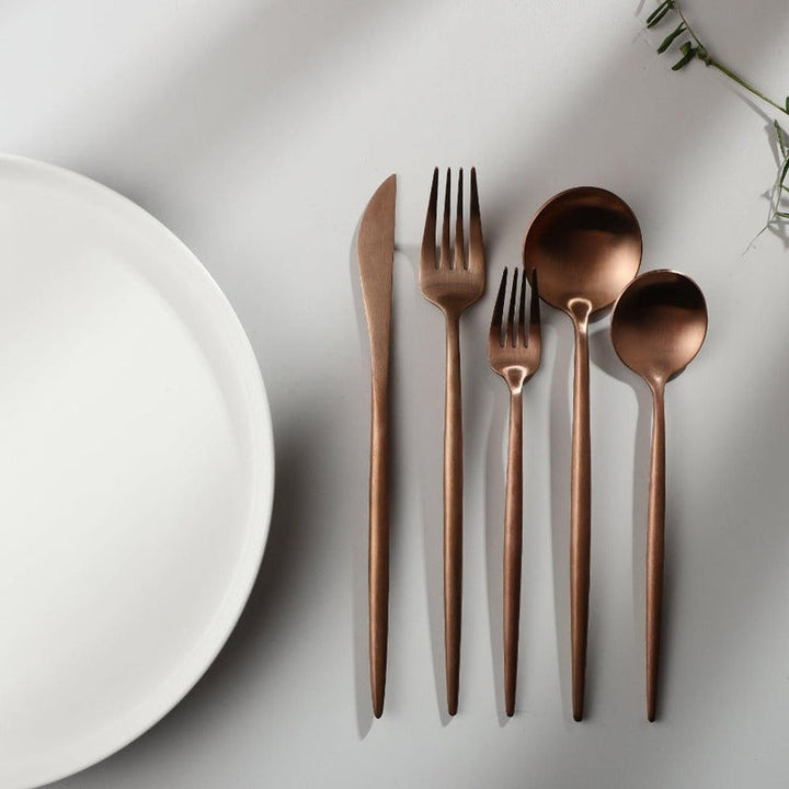 Aurora luxury cutlery, a timeless investment for your kitchen and dining room.