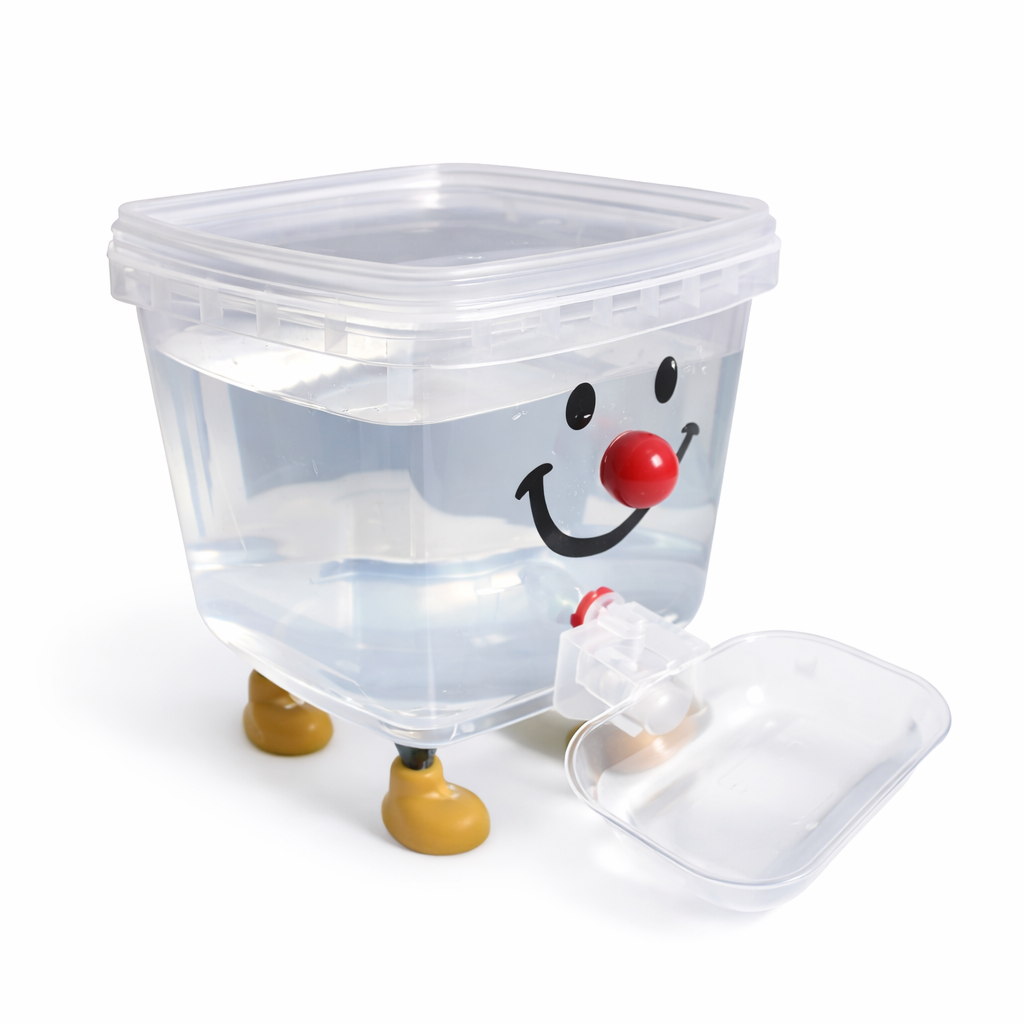Dog and cat automatic waterer provides constant fresh water, perfect for busy pet owners.
