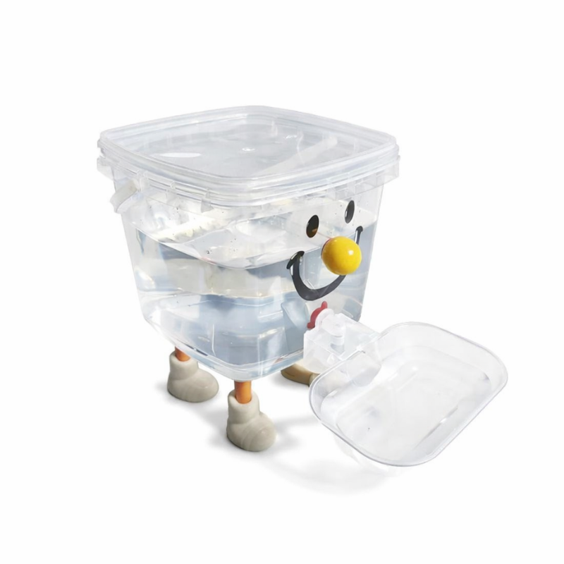 Gravity pet water dispenser for cats & dogs. Reliable hydration, easy refill, multi-pet use.