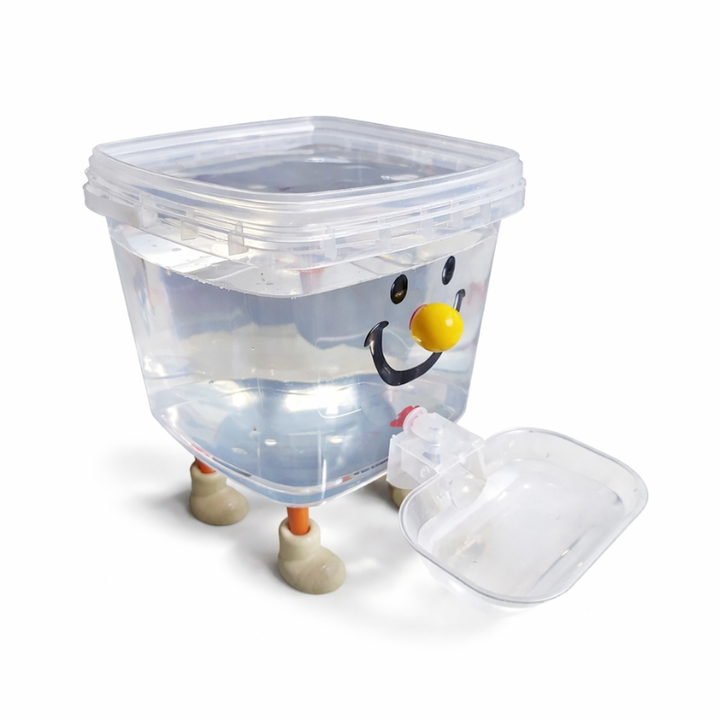 Essential pet supplies: automatic gravity water dispenser for healthy cat & dog hydration.