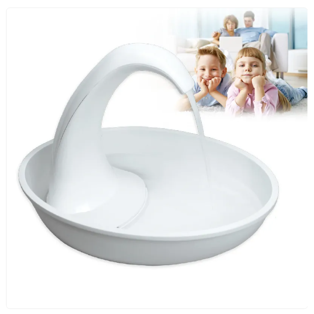 Durable automatic dog water fountain for continuous fresh water. Keeps dogs hydrated & healthy. Essential pet care.
