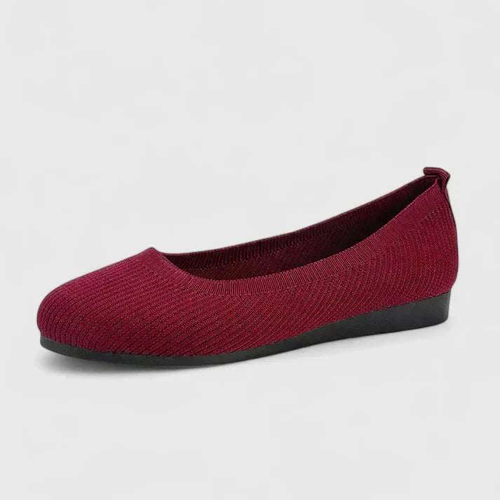 Anti-slip sole on Mhyraene women's orthopaedic footwear, ensuring stability, arch support & pain-free walking.