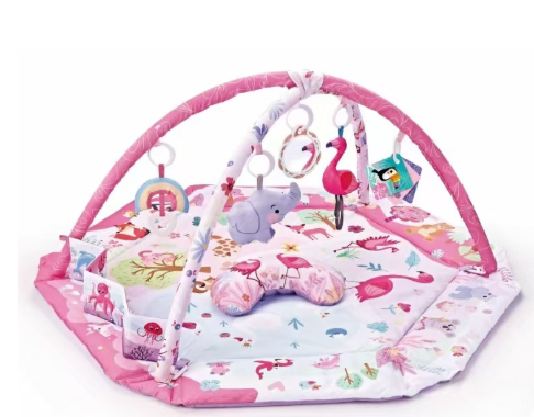 Soft, washable Baby Activity Play Mat & Play Center with educational toys, perfect newborn gift for early development.
