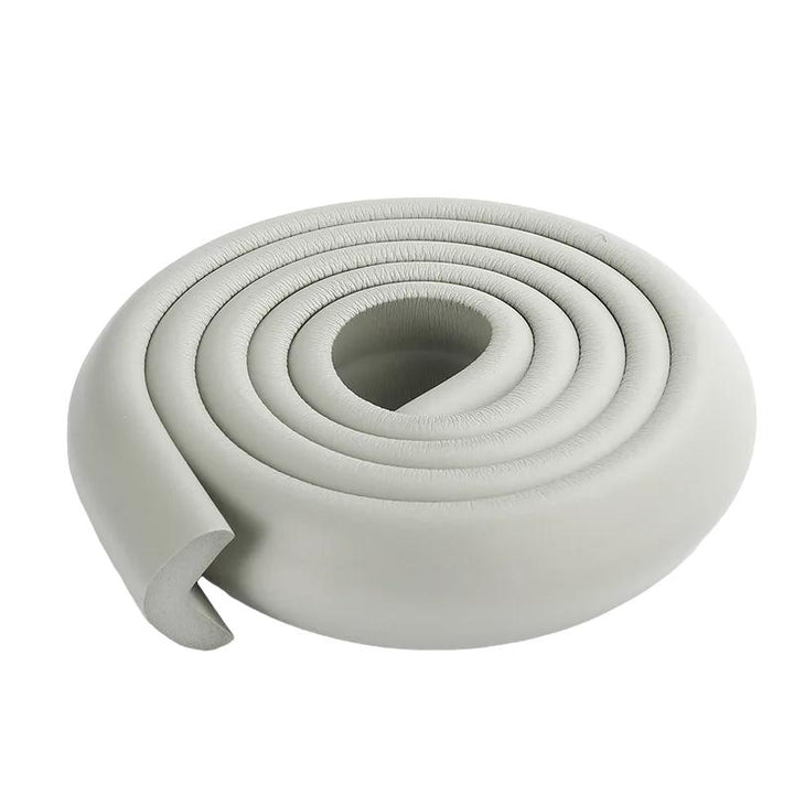 Baby safety foam edge protector, childproofs furniture, soft corner guard prevents toddler injury from sharp edges.