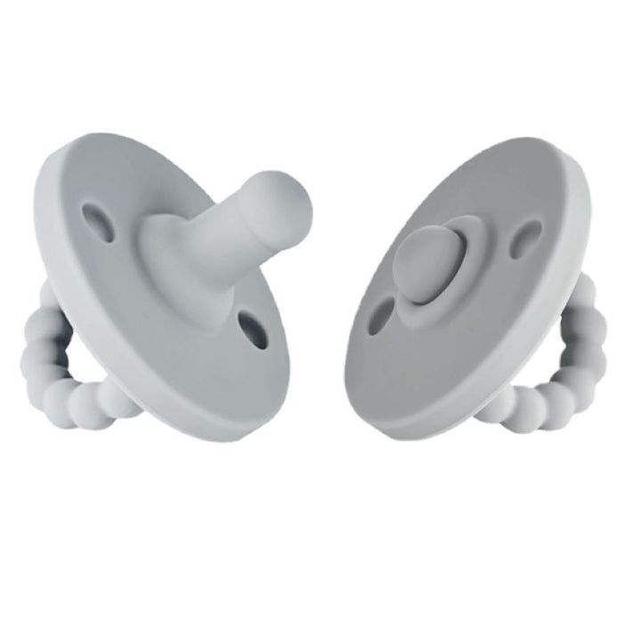 Premium silicone baby soother pacifier, a safe teether for infants & newborns. Essential baby care item.
