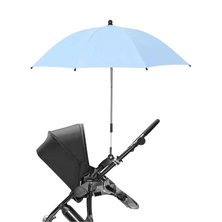 Universal fit stroller sun shade with strong clamp, ensuring maximum UV protection for your little one.