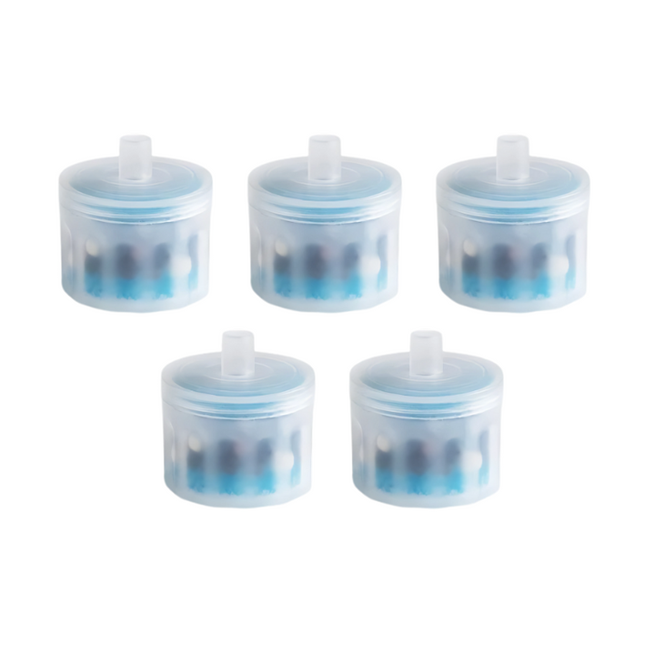 Advanced filtration ceramic pet water fountain, silent pump, automatic fresh clean drinking water for all pets, green.