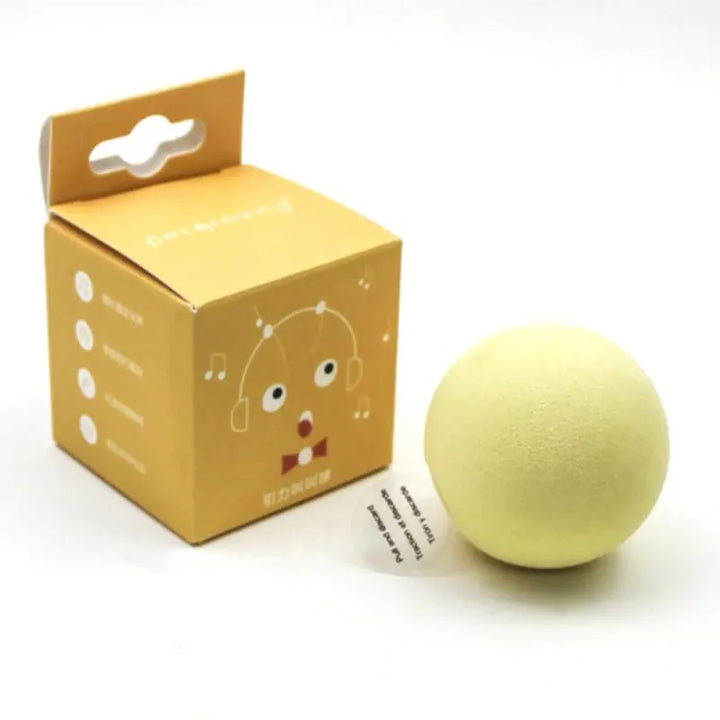 Yellow spherical diffuser, an effective odor eliminator providing long-lasting fresh air for home or car.