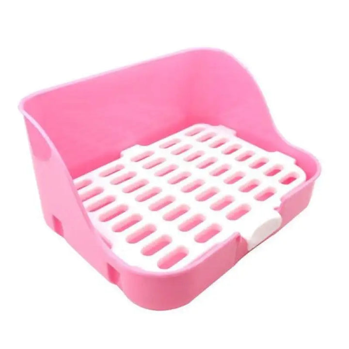 Rosa durable ventilated litter box. Essential pet supply for easy cleaning, cat hygiene, & superior odor control.