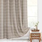 brown plaid