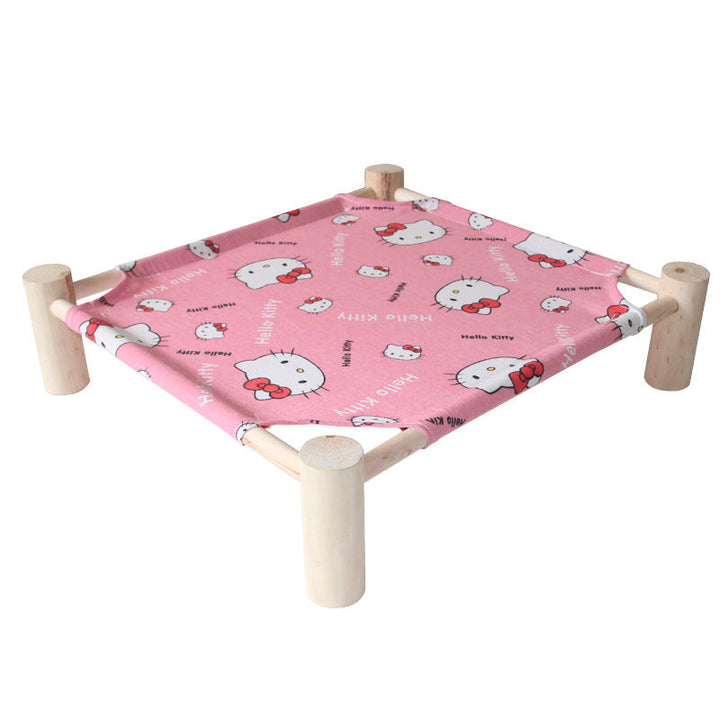 Luxurious cat cooling hammock bed, ensuring pet comfort and cooling.